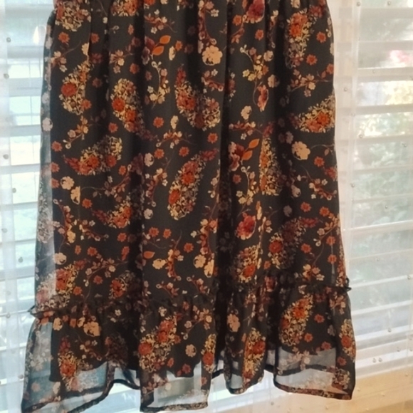 Speechless Woman's Floral Spaghetti Strap Maxi Multicolor Dress, Size: XS, NWT - Picture 5 of 11